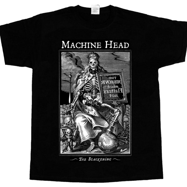 machine head the blackening  new black short/long sleeve t-shirt