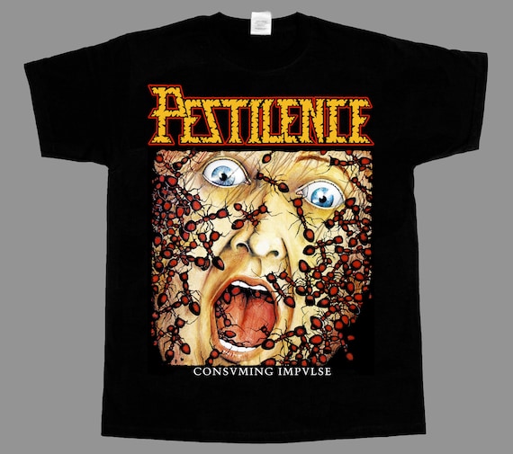 Pestilence Consuming Impulse new black short/long sleeve t-shirt