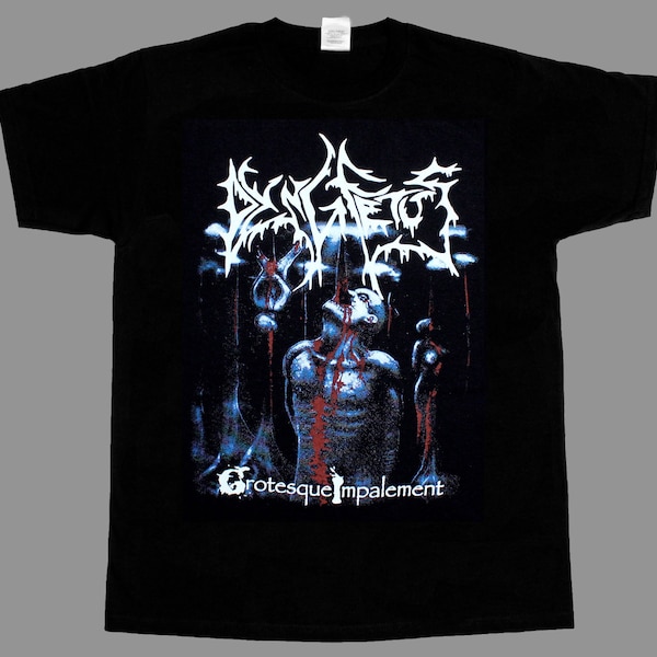 dying fetus grotesque impalement death metal short long sleeve black t-shirt