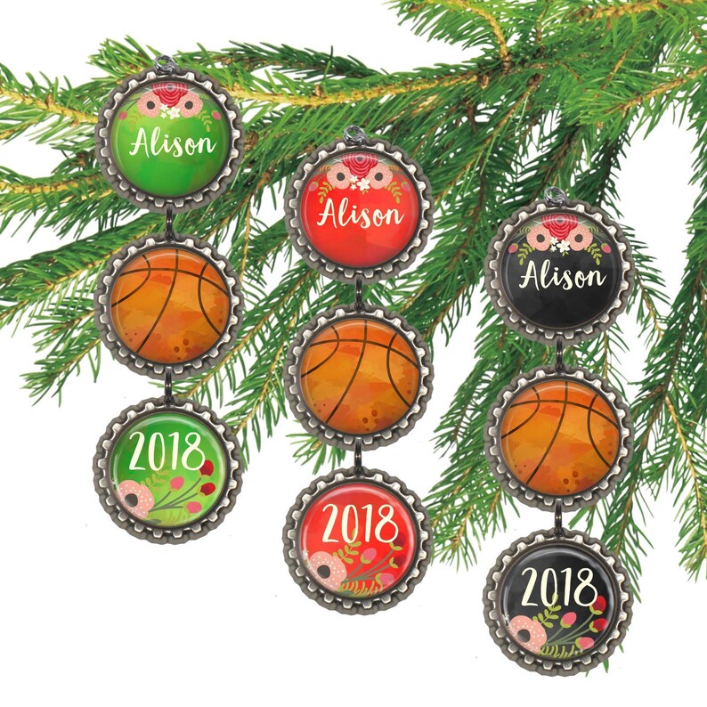 girls basketball ornament