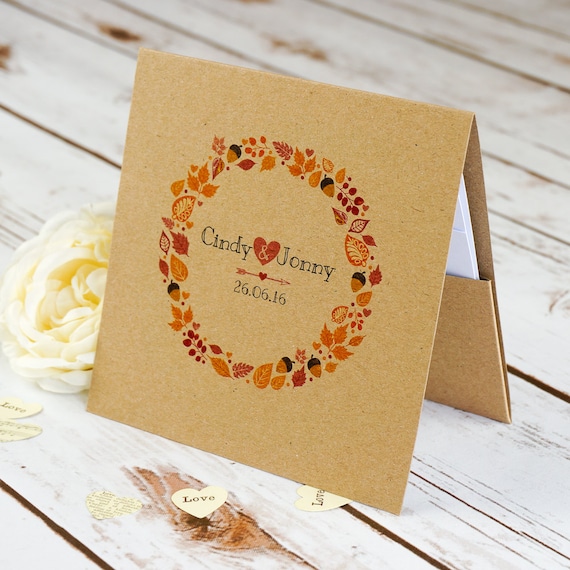 Personnalisé//fait main dentelle mariage pocketfold invitation carte avec rsvp inc