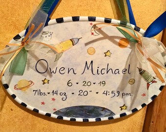 Custom Children's Name Plaque