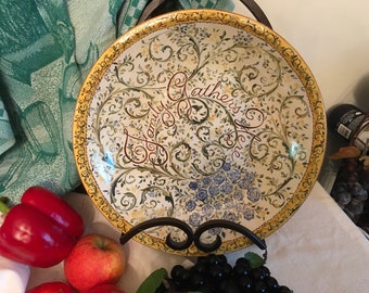 Family Gathers Here - Serving Bowl/Platter