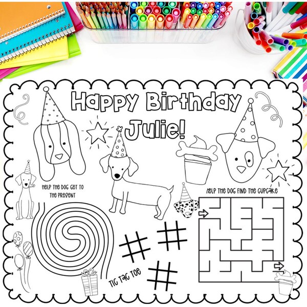 Puppy Themed Party - Etsy