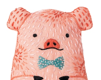 Pig - Embroidery Kit