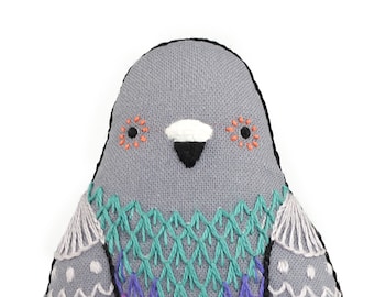 Pigeon - Embroidery Kit