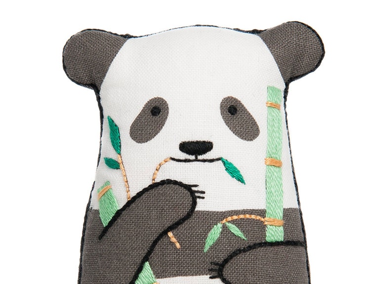 Panda Embroidery Kit image 1