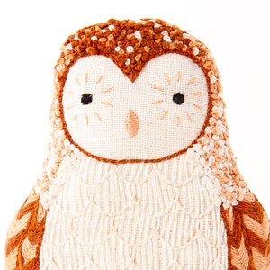 Barn Owl - Embroidery Kit
