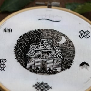 Victorian House Embroidery Stitch Sampler image 2