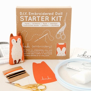 Embroidery Starter Kit Beginner Embroidery Bild 1