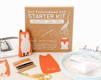 Embroidery Starter Kit - Beginner Embroidery