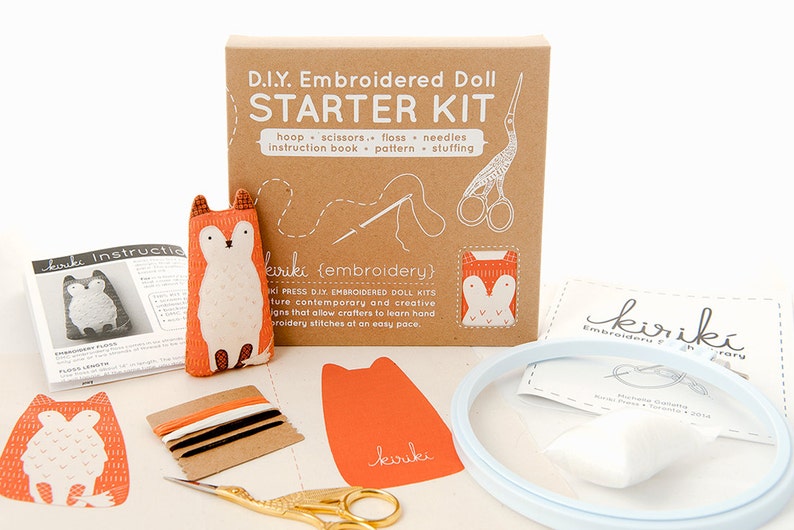 Embroidery Starter Kit Beginner Embroidery Bild 1