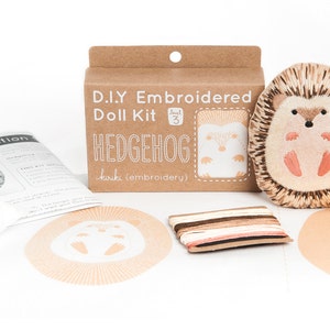 Hedgehog Embroidery Kit image 3