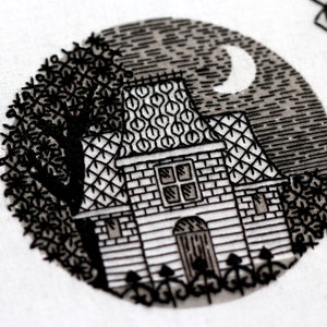Victorian House Embroidery Stitch Sampler image 3