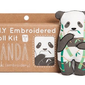 Panda Embroidery Kit image 2