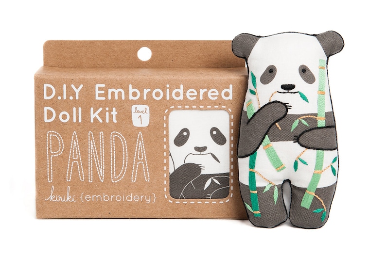Panda Embroidery Kit image 2