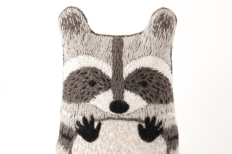 Raccoon Embroidery Kit image 1