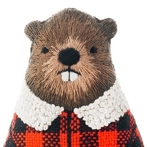 Beaver Embroidery Kit image 1