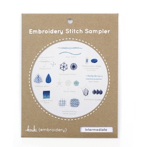 Intermediate - Embroidery Stitch Sampler