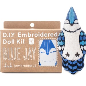 Blue Jay Embroidery Kit image 2