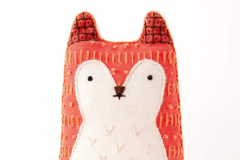 Fox Embroidery Kit image 1