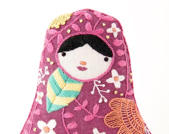 Matryoshka - Embroidery Kit