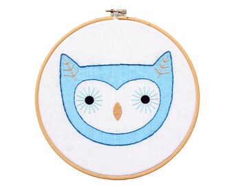 Owlet - Hoop Art Kit