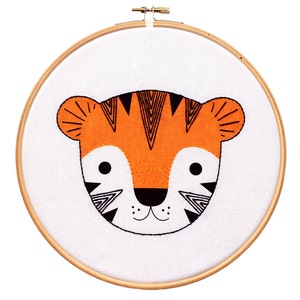 Tiger Cub - Hoop Art Kit