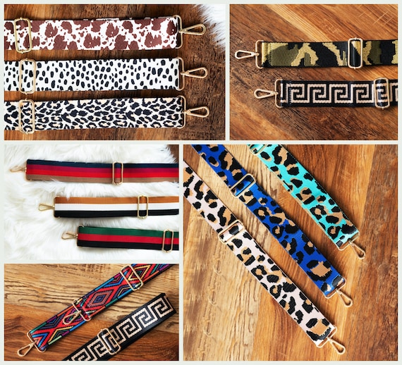 Guitar Purse Strap, Purse Strap, Patterned Purse Strap, Crossbody Guitar Strap, Crossbody Strap, Camera Strap, Crossbody Strap for Purses