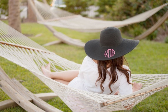 Floppy Hat Monogrammed Floppy Hat 