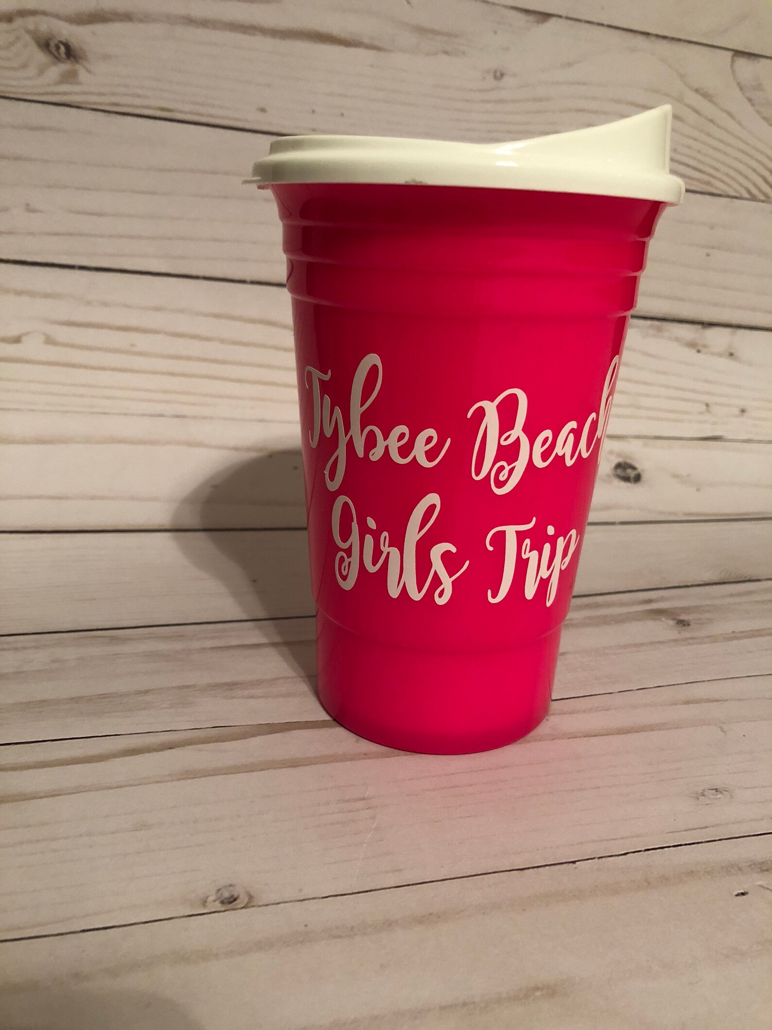 Personalized Party Cups Monogrammed Party Cups Bridesmaid Etsy