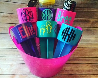 Monogrammed Sand Spiker, Drink Holder, Sand Spiker, Beach Drink Holder, Sand Spike