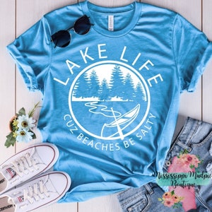 Lake Life Shirt, Summer Tee, Lake Shirt, Vacation Tee, Lake Life Tee, Vacation Shirt, Cute Summer Shirt, Gift for Her