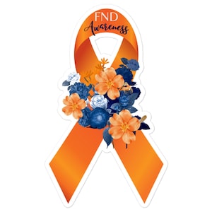Adhesivo de cinta de conciencia de trastorno neurológico funcional / FND