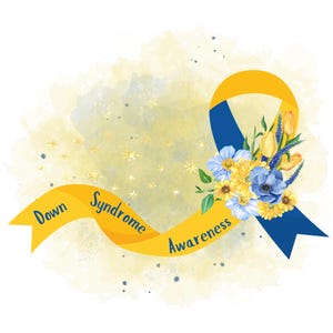 Down Syndrome Ribbon for Down Syndrome Awareness