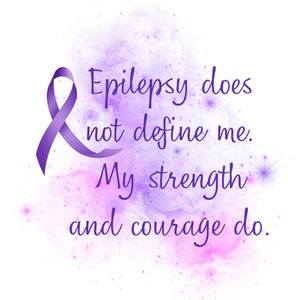 Epilepsy Does Not Define Me Clipart