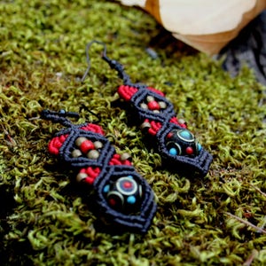 Bohemian Macrame Earrings