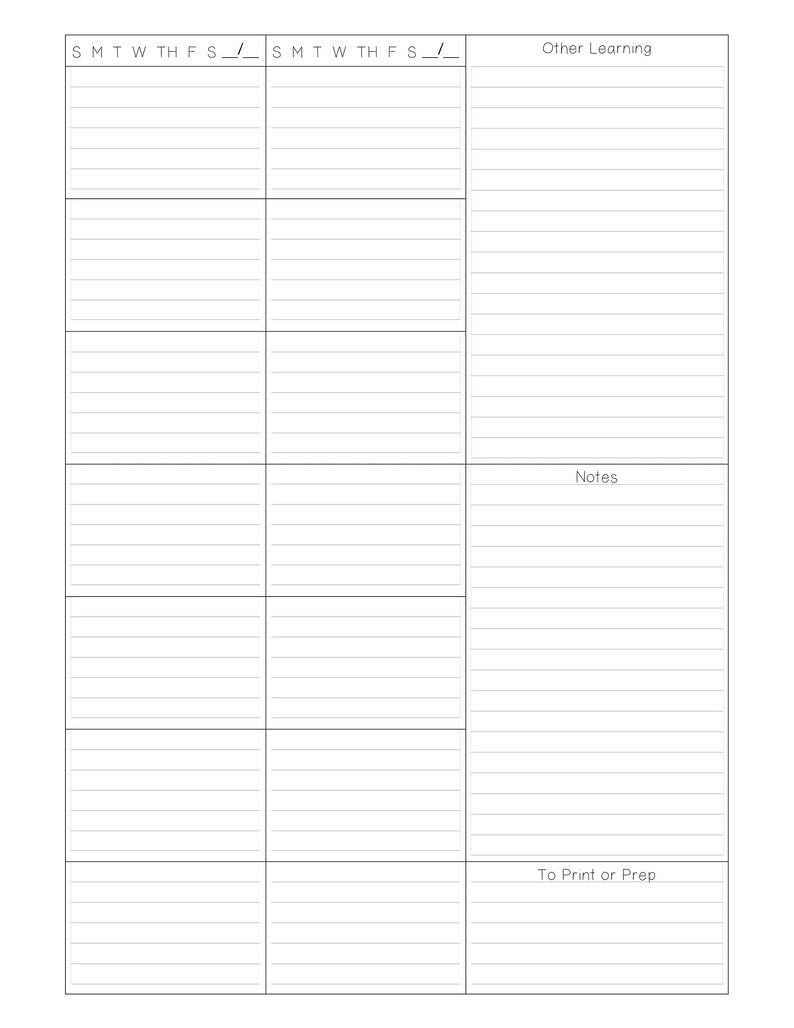 printable-lesson-plan-pages-homeschool-lesson-plans-etsy
