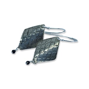 Diamond Backed Snake Earrings