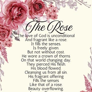 Cartão de Páscoa Cristianismo para Imprimir The Rose Cartão de Páscoa para Baixar Jesus Fiel Amoroso Túmulo Vazio Imprimíveis Cristãos Artísticos Amor de Jesus