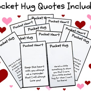 Pocket Hug Crochet Pattern Pocket Hug Quotes Included Pocket Heart Pattern Valentine's Day Crochet Pattern Anniversary Pattern image 2