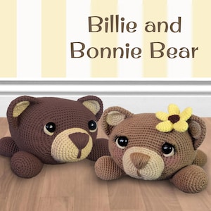Crochet Bear Pattern - Amigurumi Bear Pattern - Crochet Teddy Bear Toy - Stuffed Animal, Instant Download - PDF Pattern