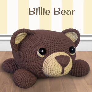 Crochet Bear Pattern - Amigurumi Bear Pattern - Teddy Bear Crochet - Toy Bear - Billie & Bonnie Bear - Instant Download - PDF Pattern