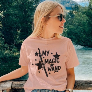 My Magic Wand Shirt - Crochet Shirt - Crochet Gift Ideas - Crochet Mom Gifts - Crochet Lover Gift