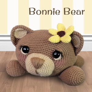 Bear Crochet Pattern - Amigurumi Bear Pattern - Teddy Bear Crochet - Toy Bear - Billie & Bonnie Bear - Instant Download - PDF Pattern