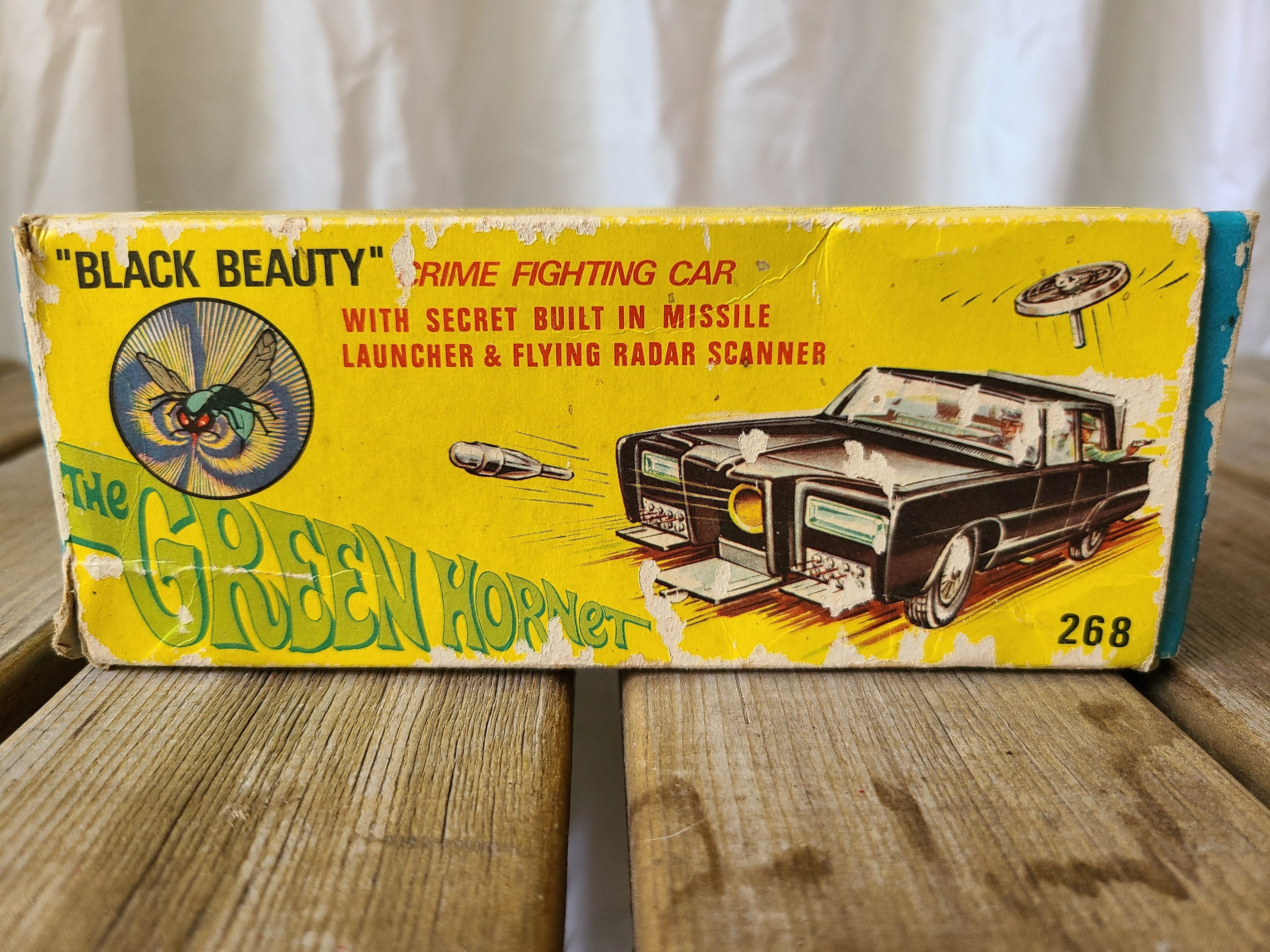 1966 Green Hornet Black Beauty Crime Fighting Car Die Cast 1966 Green Hornet Black Beauty Crime Fighting Car Die Cast