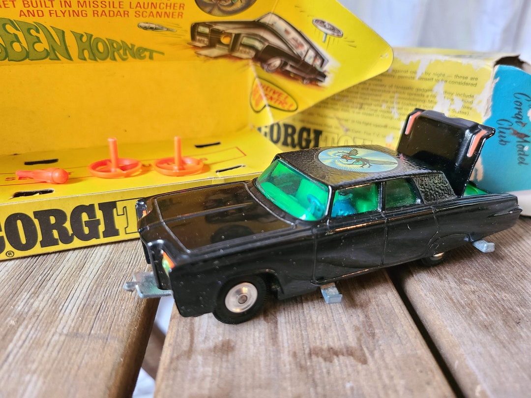 1966 Green Hornet Black Beauty Crime Fighting Car Die Cast 1966 Green Hornet Black Beauty Crime Fighting Car Die Cast