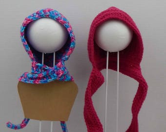 18 Inch Doll Pixie Hat with Attached Scarf, Fits most 18 inch Dolls