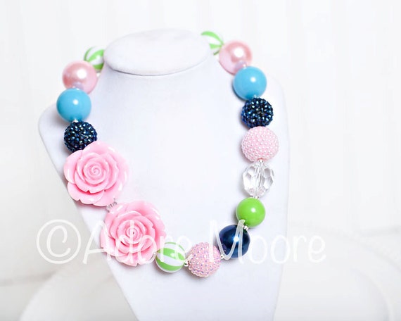 Items Similar To M2m Matilda Jane Chunky Bead Childrens Necklace