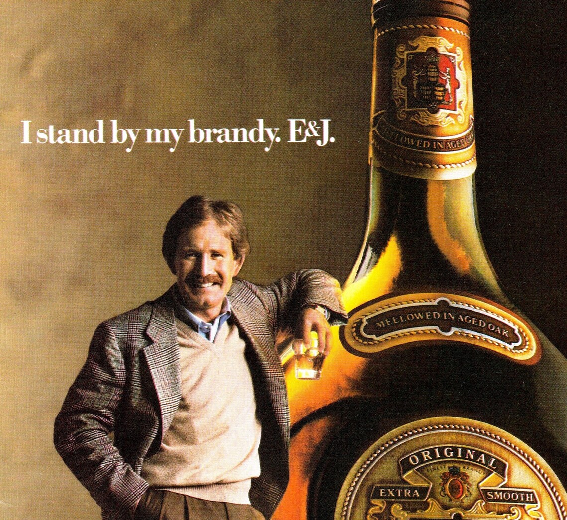 1980s E&J BRANDY Ad 8x11 Vintage Liquor Advertisement Retro Etsy